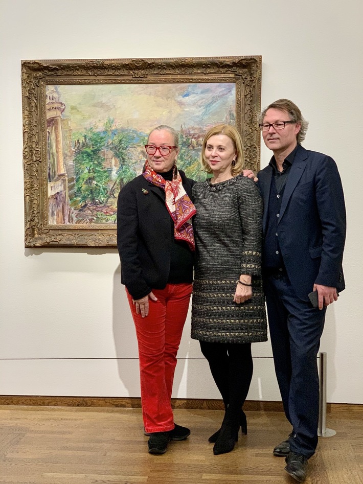 Mit Prag ? Blick vom Garten des Kreuzherrenkonvents bereichert ein weiteres Meisterwerk Oskar Kokoschkas die permanente Wien 1900-Ausstellung des Leopold Museum. Das Ölgemälde setzt ab 22. Jänner als unbefristete Dauerleihgabe einen wichtigen Akzent in der weltweit umfassendsten musealen Kokoschka-Dauerpräsentation.