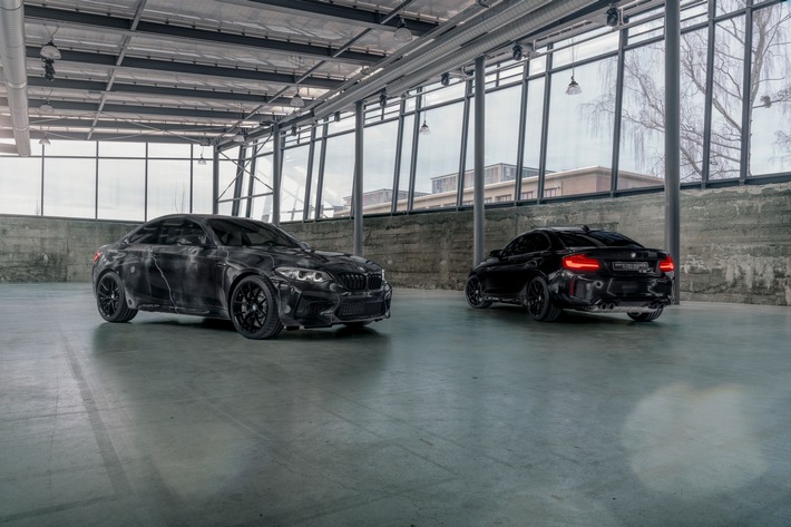 BMW M2 by FUTURA 2000 und BMW M2 Edition designed by FUTURA 2000 (02/2020). © BMW AG / BMW M2 Competition (Kraftstoffverbrauch kombiniert: 10,0 l/100 km; CO2-Emissionen kombiniert: 227 g/km) / Weiterer Text über ots und www.presseportal.de/nr/28255 / Die Verwendung dieses Bildes ist für redaktionelle Zwecke honorarfrei. Veröffentlichung bitte unter Quellenangabe: