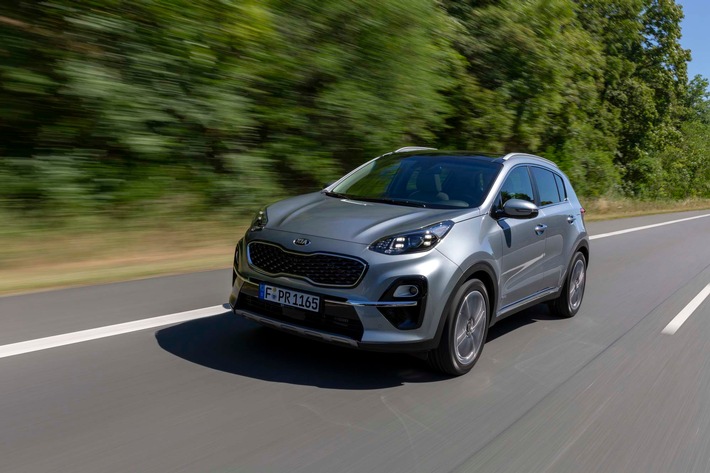 Kia Sportage faehrt mit Infotainment-Upgrade und modernen Diesel-Mildhybriden ins Modelljahr 2021 Weiterer Text über ots und www.presseportal.de/nr/33685 / Die Verwendung dieses Bildes ist für redaktionelle Zwecke honorarfrei. Veröffentlichung bitte unter Quellenangabe: