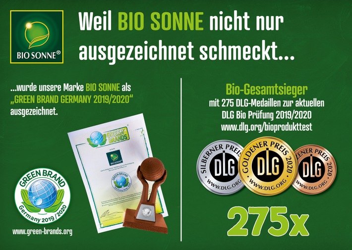Der Lebensmittel-Discounter NORMA steht an der Spitze der Bio-Welt. Auf der bevorstehenden Messe BIOFACH bekommt das Nürnberger Handelsunternehmen zum elften Mal in Folge die meisten DLG-Medaillen verliehen! Und eine weitere Top-Auszeichnung kommt jetzt noch dazu: Die Eigenmarke BIO SONNE von NORMA ist zur