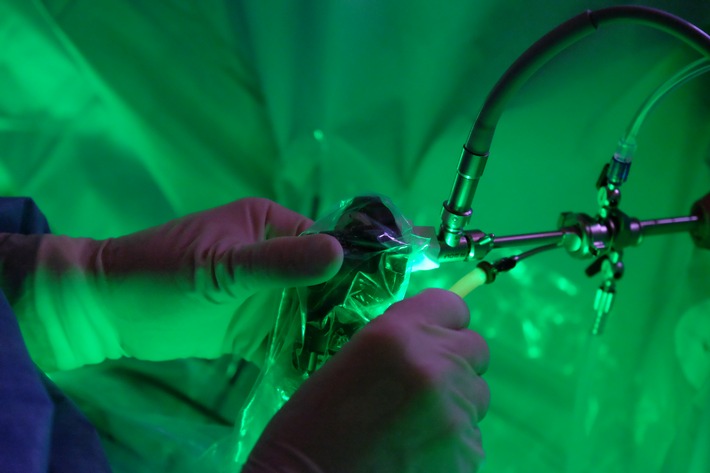 Heidelberger Klinik für Prostata-Therapie wappnet sich gegen Corona-Epidemie: Die gutartige Vergrößerung der Prostata wird in der Heidelberger Klinik für Prostata-Therapie seit vielen Jahren erfolgreich mit dem Greenlightlaser behandelt. Die Heidelberger Spezialklinik gilt bundesweit als Vorreiter bei dieser Behandlungsmethode. Auch in Zeiten der Corona-Epidemie werden Untersuchungen und Behandlungen zügig und ohne lange Wartezeiten und mit einem Höchstmaß an hygienischen Standards durchgeführt. Weiterer Text über ots und www.presseportal.de/nr/57328 / Die Verwendung dieses Bildes ist für redaktionelle Zwecke honorarfrei. Veröffentlichung bitte unter Quellenangabe: