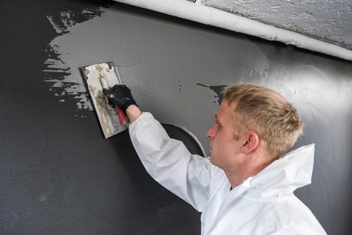 Ein trockener Keller dank Innenabdichtung / Weiterer Text über ots und www.presseportal.de/nr/54519 / Die Verwendung dieses Bildes ist für redaktionelle Zwecke honorarfrei. Veröffentlichung bitte unter Quellenangabe: