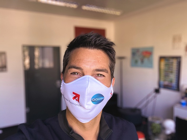 „Galileo bewegt was!“ und unterstützt karitative Einrichtungen für Kinder mit einer Spendenaktion zur Produktion von Alltagsmasken