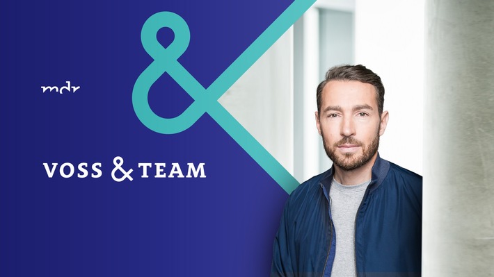 Voss & Team - mit Moderator Sven Voss. © MDR/ Alexander Friederici. Weiterer Text über ots und www.presseportal.de/nr/7880 / Die Verwendung dieses Bildes ist für redaktionelle Zwecke honorarfrei. Veröffentlichung bitte unter Quellenangabe: