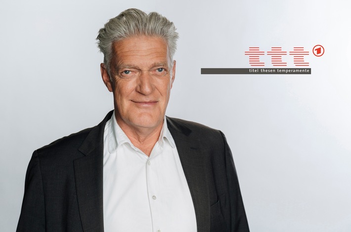 ARD ttt - titel thesen temperamente, sonntags um 23:05 Uhr im Ersten.
Max Moor gibt Informationen über aktuelle Ereignisse und wichtige Trends im deutschen und internationalen Kulturleben. ttt stellt Künstler aller Genres in den Mittelpunkt der Betrachtung, macht Kunst optisch erfahrbar, zeigt Zusammenhänge auf und stellt den Wettstreit der Meinungen in der Kulturszene dar.
© ARD/Herby Sachs - honorarfrei, Verwendung nur im Zusammenhang mit o.g. Sendung bei Nennung: