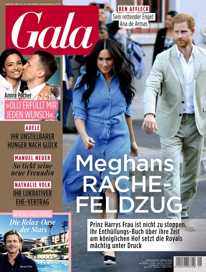 GALA Cover 21/2020 (EVT: 14. Mai 2020) Weiterer Text über ots und www.presseportal.de/nr/6106 / Die Verwendung dieses Bildes ist für redaktionelle Zwecke honorarfrei. Veröffentlichung bitte unter Quellenangabe: