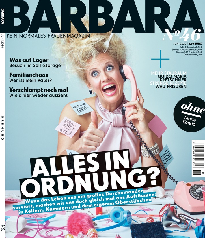 Cover_BARBARA / Weiterer Text über ots und www.presseportal.de/nr/118476 / Die Verwendung dieses Bildes ist für redaktionelle Zwecke honorarfrei. Veröffentlichung bitte unter Quellenangabe: