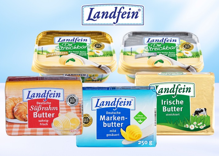 NORMA senkt den Butterpreis um bis zu 20 Cent / Nürnberger Lebensmittel-Discounter lässt seine Kunden im Mai weiter sparen / NORMA senkt den Butterpreis um bis zu 20 Cent: Fünf Sorten der Marke LANDFEIN werden in allen Filialen bis zu 13 Prozent günstiger angeboten. Weiterer Text über ots und www.presseportal.de/nr/62097 / Die Verwendung dieses Bildes ist für redaktionelle Zwecke honorarfrei. Veröffentlichung bitte unter Quellenangabe: