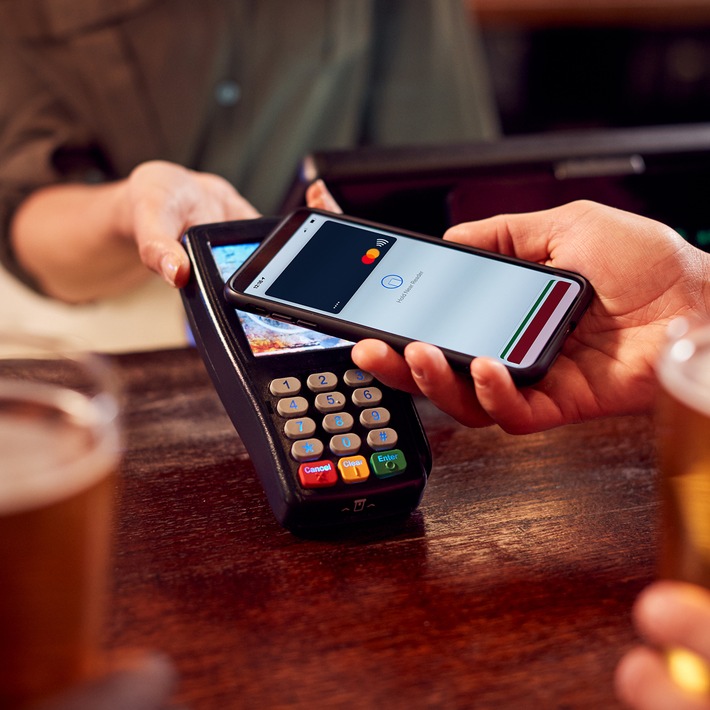 78 Prozent aller Mastercard-Transaktionen in Europa werden derzeit kontaktlos durchgeführt. Weiterer Text über ots und www.presseportal.de/nr/113997 / Die Verwendung dieses Bildes ist für redaktionelle Zwecke honorarfrei. Veröffentlichung bitte unter Quellenangabe: