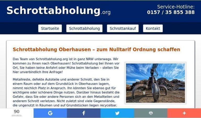 Wir kaufen Altmetall und Schrott von Ihrem Standort in Köln