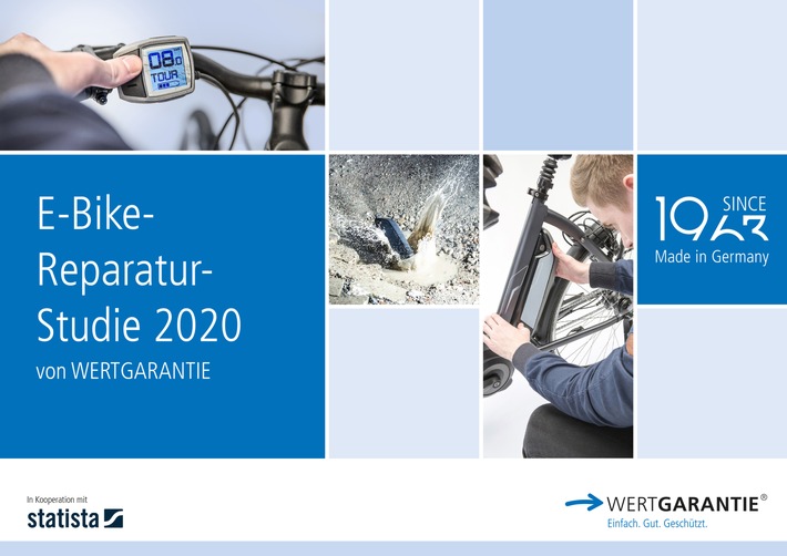 Wertgarantie E-Bike-Reparatur-Studie 2020: Der Akku ist die größte Schwachstelle am E-Bike. Weiterer Text über ots und www.presseportal.de/nr/127001 / Die Verwendung dieses Bildes ist für redaktionelle Zwecke honorarfrei. Veröffentlichung bitte unter Quellenangabe: