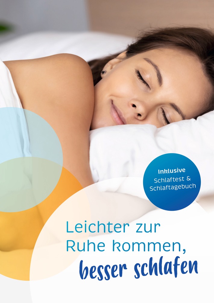 Neuer Schlafratgeber / Leichter zur Ruhe kommen, besser schlafen / Der neue Schlafratgeber von Sedacur® mit nützlichen Tipps für besseren Schlaf und Schlaftest Weiterer Text über ots und www.presseportal.de/nr/63000 / Die Verwendung dieses Bildes ist für redaktionelle Zwecke honorarfrei. Veröffentlichung bitte unter Quellenangabe: