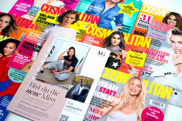 Premiere: COSMOPOLITAN und Miss Germany in erstmaliger Partnerschaft. / Aktuelle Bewerbungsphase 2020/2021 noch bis Ende Juni 2020 / Weiterer Text über ots und www.presseportal.de/nr/53287 / Die Verwendung dieses Bildes ist für redaktionelle Zwecke honorarfrei. Veröffentlichung bitte unter Quellenangabe: