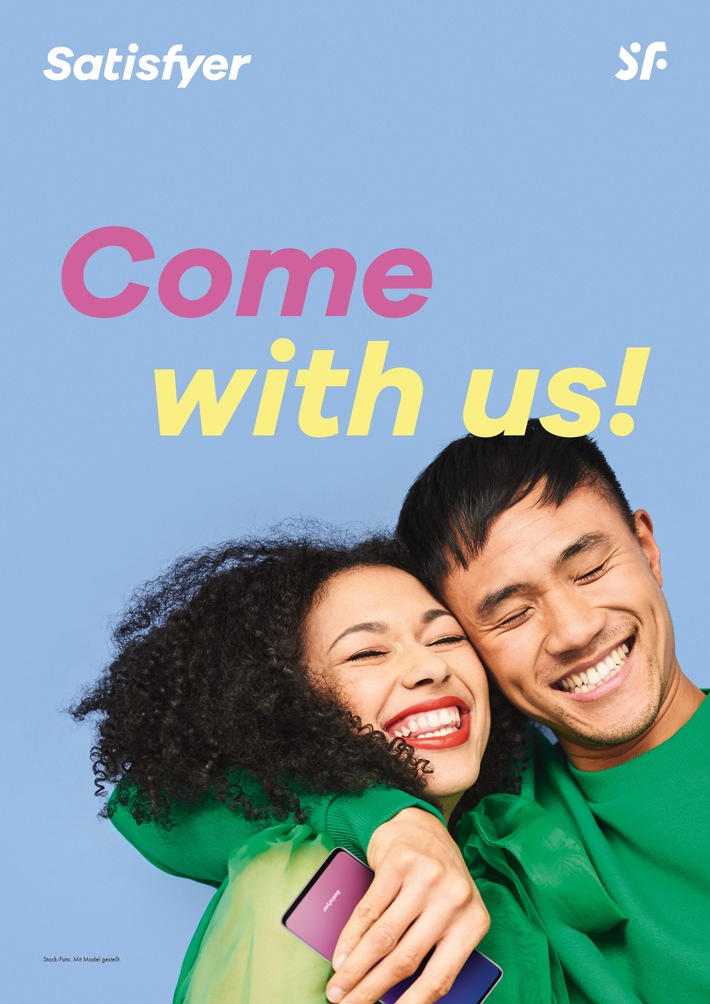 *satisfyer.com. Mit der revolutionären SATISFYER CONNECT App und der größten Vielfalt innovativer App Devices startet ab sofort eine nie dagewesene, sinnliche Entdeckungsreise mit monatlich neuen Highlights. Weiterer Text über ots und www.presseportal.de/nr/145562 / Die Verwendung dieses Bildes ist für redaktionelle Zwecke honorarfrei. Veröffentlichung bitte unter Quellenangabe: