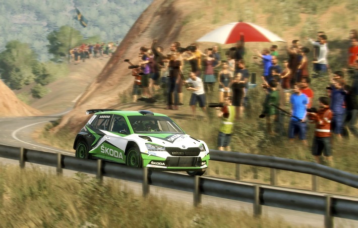 #beatSKODAACES - SKODA Motorsport eChallenge geht bei Rallye Katalonien in die dritte Runde / Bei der SKODA Motorsport eChallenge, basierend auf dem Online-Videospiel DiRT Rally 2.0, treten Rallye-Profis im virtuellen SKODA FABIA Rally2 evo gegen eGaming-Spezialisten aus aller Welt an. Weiterer Text über ots und www.presseportal.de/nr/28249 / Die Verwendung dieses Bildes ist für redaktionelle Zwecke honorarfrei. Veröffentlichung bitte unter Quellenangabe: