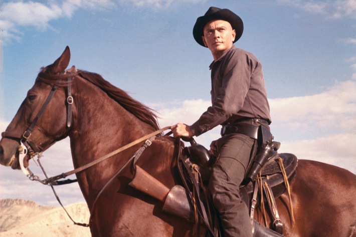 Yul Brynner in dem Western