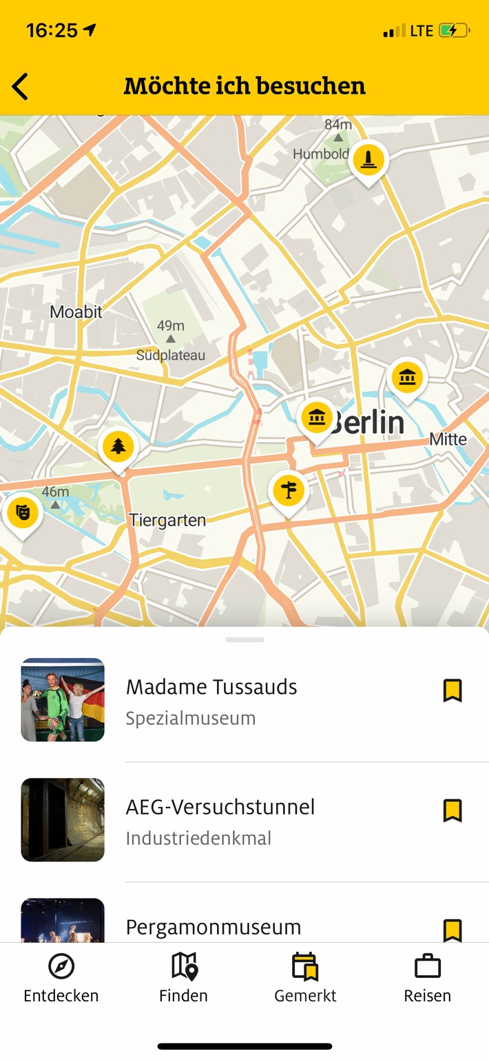 Tipps für Trips: Neue App