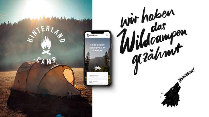 hinterland.camp: Neue Plattform für individuellen Camping-Urlaub auf Privatgrundstücken / Wie man das Wildcampen zähmt und den Sommer 2020 rettet / Sommerurlaub im Hinterland für Kurzentschlossene / Auf ins Hinterland, wo Freiheit, Glück und Abenteuer zuhause sind. Finde deinen Ort zum draußen übernachten auf www.hinterland.camp. Weiterer Text über ots und www.presseportal.de/nr/146001 / Die Verwendung dieses Bildes ist für redaktionelle Zwecke honorarfrei. Veröffentlichung bitte unter Quellenangabe: