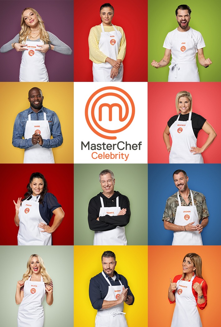 MasterChef Celebrity - Keyart Promis Weiterer Text über ots und www.presseportal.de/nr/33221 / Die Verwendung dieses Bildes ist für redaktionelle Zwecke honorarfrei. Veröffentlichung bitte unter Quellenangabe: