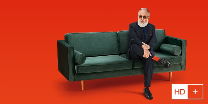 Neue HD+ TV-Kampagne mit Friedrich Liechtenstein. Weiterer Text über ots und www.presseportal.de/nr/81351 / Die Verwendung dieses Bildes ist für redaktionelle Zwecke honorarfrei. Veröffentlichung bitte unter Quellenangabe: