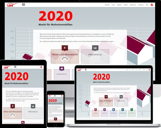 Freie Recherche in umfangreicher Datenbank zum Wohnungsmarkt möglich - Coronavirus-Update Der LBS-Immobilienpreisspiegel 2020, der ein umfassendes Bild über die Wohnungsmarktsituation in Deutschland gibt, ist ab sofort online abrufbar. Unter der Adresse www.lbs-markt-fuer-wohnimmobilien.de können typische Preise für Eigenheime, Eigentumswohnungen und Bauland in mehr als 1.000 Städten und Gemeinden sowie in über 100 Stadtteilen der 14 größten Städte Deutschlands eingesehen werden. Such- und Filterfunktionen ermöglichen es, nach zahlreichen Kriterien im Preisspiegel zu recherchieren. Die Preisdaten werden jeweils im Frühjahr bei den Immobilienmarktexperten von LBS und Sparkassen erhoben. Ergänzt wurde die Befragung um eine erste Einschätzung der Auswirkungen der Virus-Pandemie auf den Immobilienmarkt. / LBS-Immobilienpreisspiegel für mehr als 1.000 Städte jetzt online / Freie Recherche in umfangreicher Datenbank zum Wohnungsmarkt möglich - Coronavirus-Update / Weiterer Text über ots und www.presseportal.de/nr/35604 / Die Verwendung dieses Bildes ist für redaktionelle Zwecke honorarfrei. Veröffentlichung bitte unter Quellenangabe: