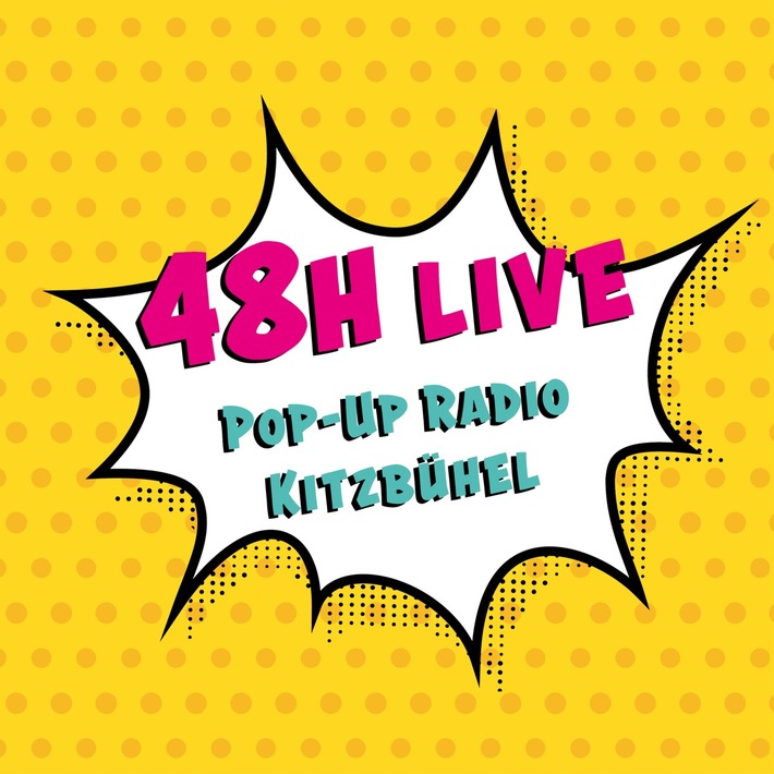 BILD zu OTS - 48 Stunden Pop-Up Radio live aus der Kitzbüheler Innenstadt