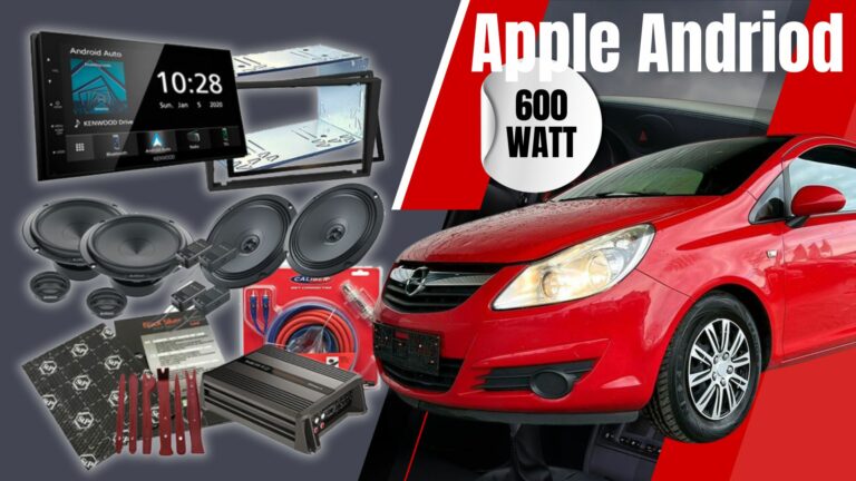 Opel Corsa D: Das ultimative Sounderlebnis mit Apple & Android Power