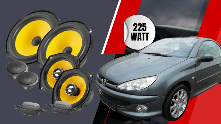 Testsieger für Peugeot 206CC Cabrio mit 225 Watt!