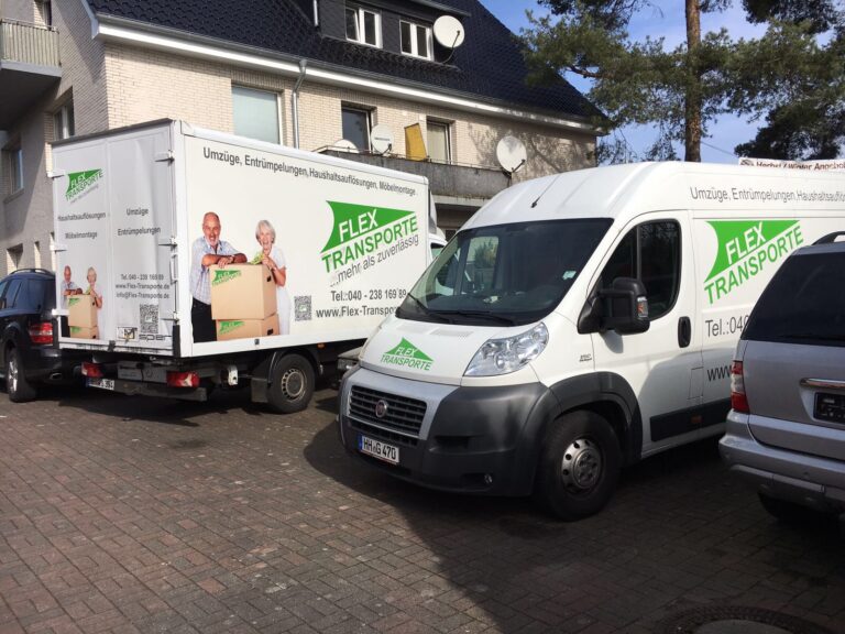 Seniorenumzug ohne Stress: Flex Transporte organisiert Ihren Umzug in Hamburg