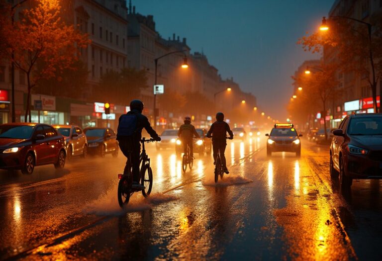 Die Sicherheit von Radfahrern im urbanen Verkehr: Wie die Statistiken von 2025 neue Maßnahmen fordern